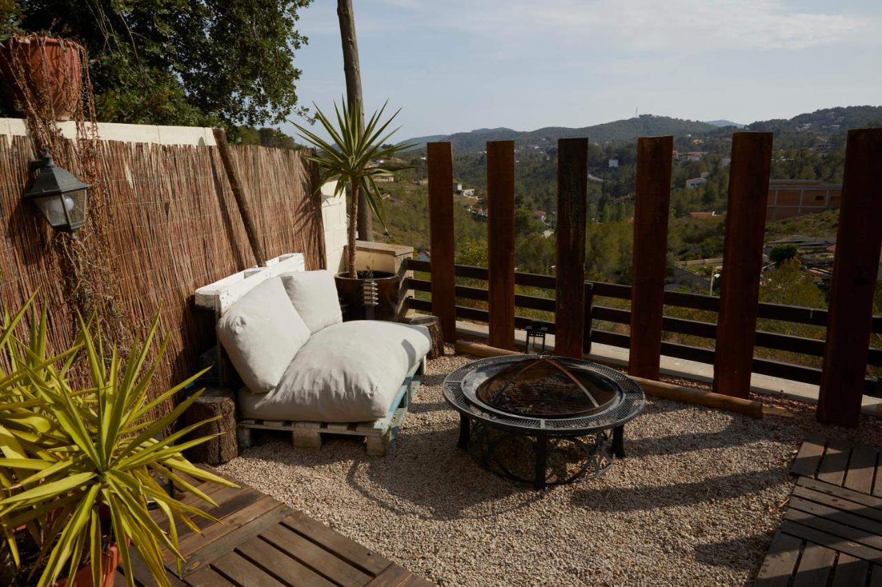 Amazing Vila Close To Sitges, Jacuzzi, Swimming Pool & Exellent Views Olivella Exterior foto