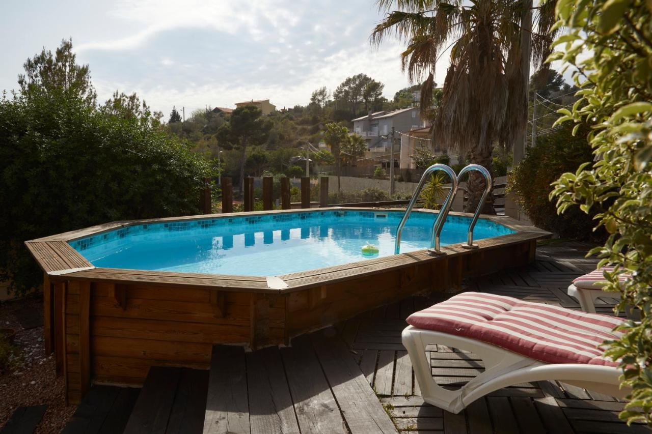 Amazing Vila Close To Sitges, Jacuzzi, Swimming Pool & Exellent Views Olivella Exterior foto